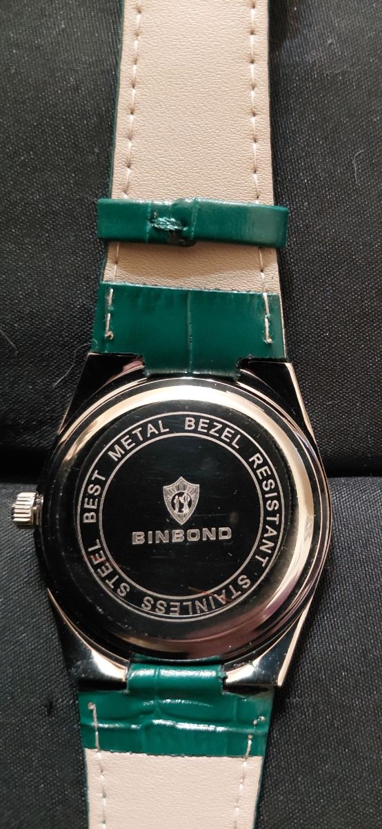 Orologio Binbond verde | (nuovo)
