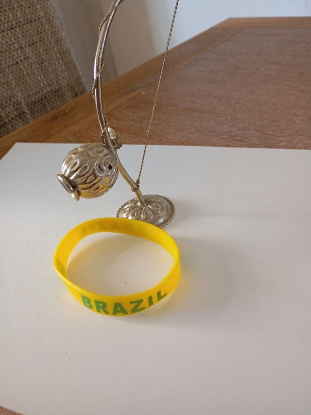 Pulseras Brasil - Verde y Amarilla