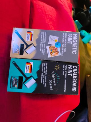 Pinturas magnéticas y pizarra 