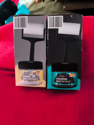 Pinturas magnéticas y pizarra 