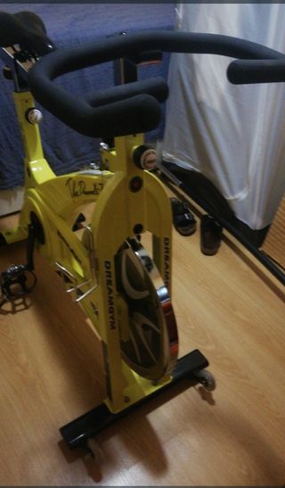 Bicicleta Spinning DreamGym - amarilla