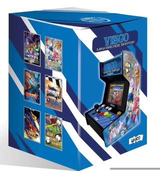Visco Mini Arcade Bartop - 12 juegos