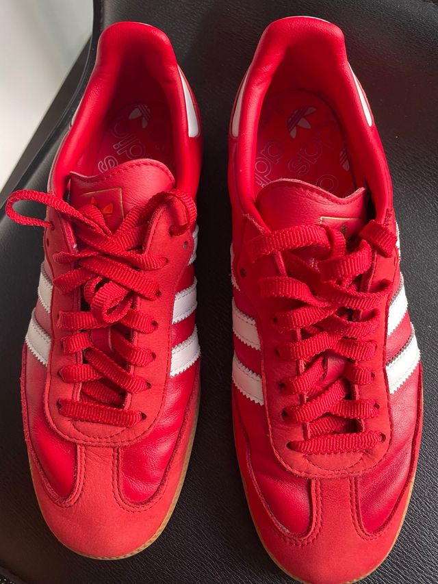 Zapatillas Adidas Samba rojas