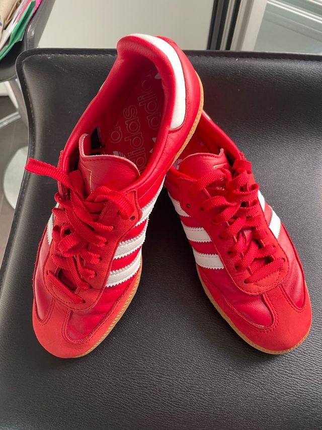 Zapatillas Adidas Samba rojas