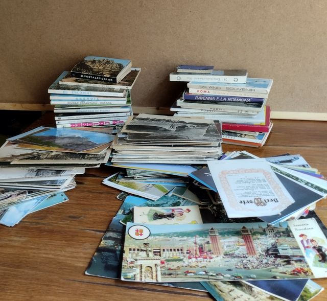 Gran lote de postales vintage