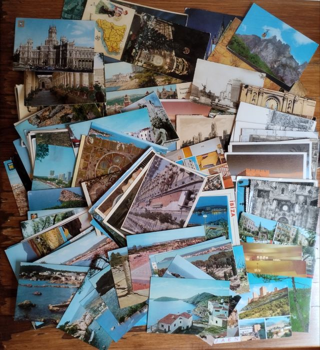Gran lote de postales vintage