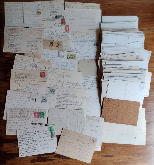 Gran lote de postales vintage