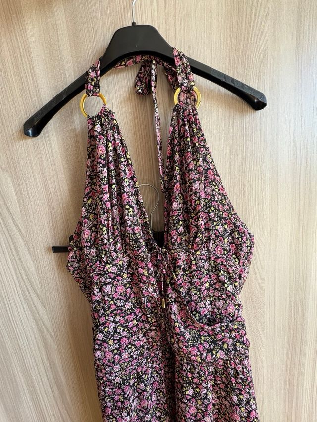 Vestito lungo floreale