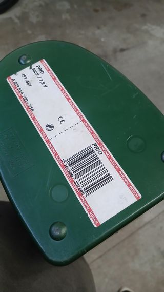 Lijadora Bosch a batería