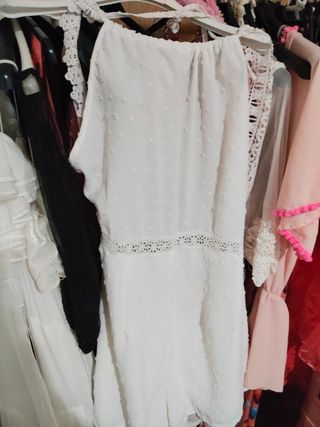 Vestidos fiesta - blancos y rojos