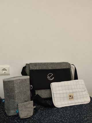 Bolso Jané bebé: gris