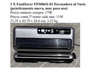 FoodSaver FFS006X-01 Envasadora