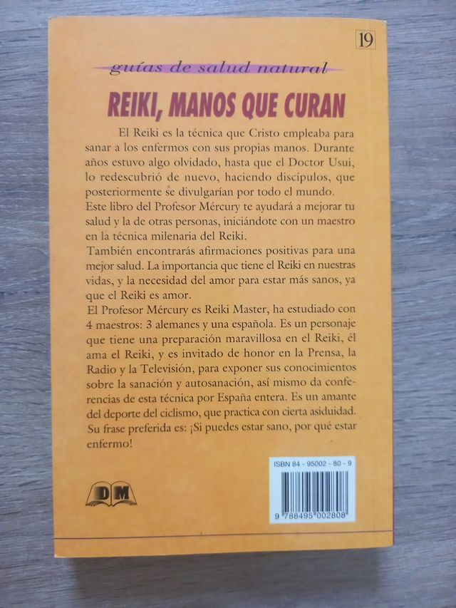 Reiki manos que curan Tapa blanda Estado muy bueno
