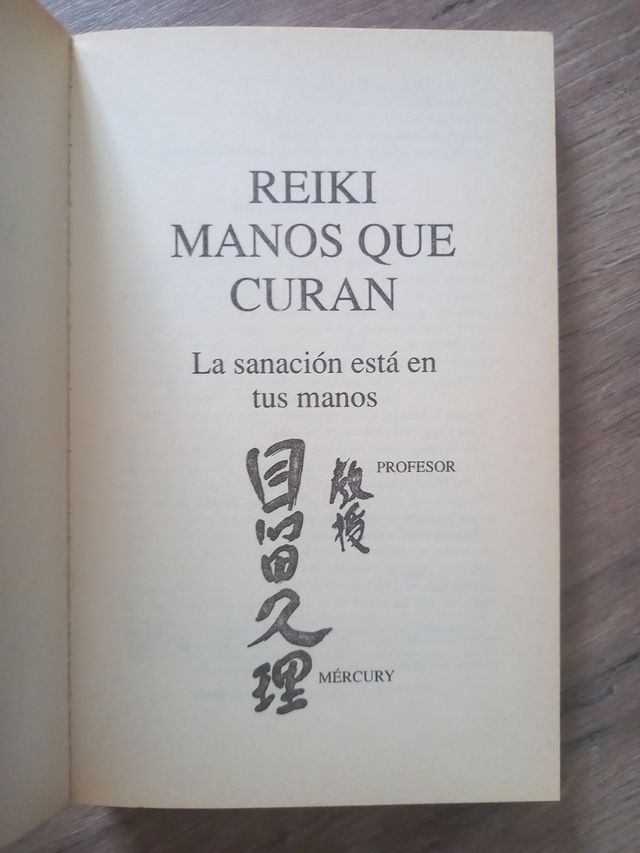 Reiki manos que curan Tapa blanda Estado muy bueno