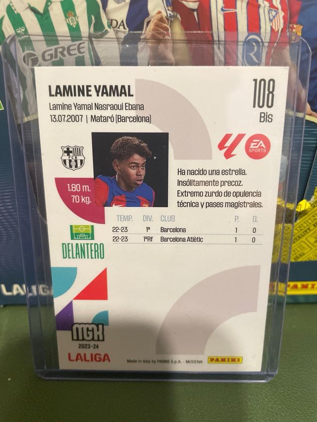 Lamine Yamal mgk 108bis rookie