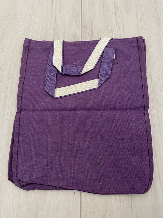 Borsa viola ecologica - spesa