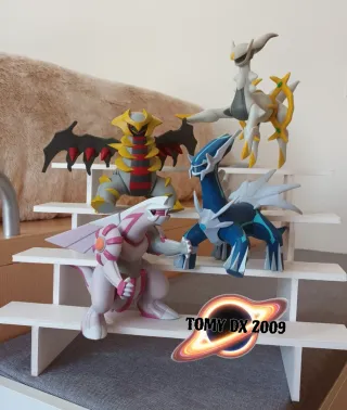 Palkia Dialga Giratina Arceus Figuras Pokémon Tomy