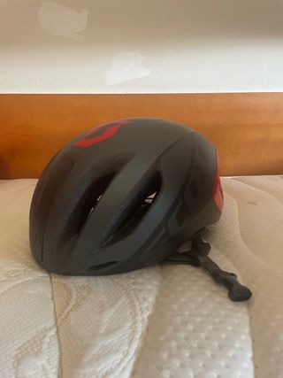 NUEVO Casco bici Scott, negro-rojo
