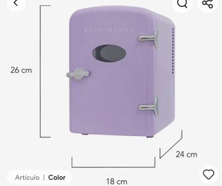 Mini nevera Flamingueo Audrey 4L