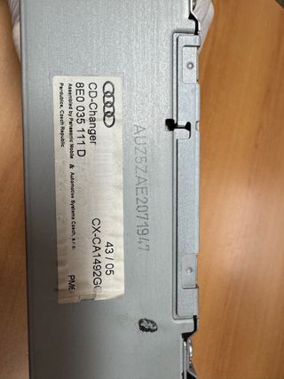 Audi CD Changer 6 discos
