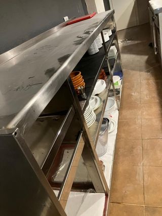 Armario acero inoxidable para almacenaje en bares