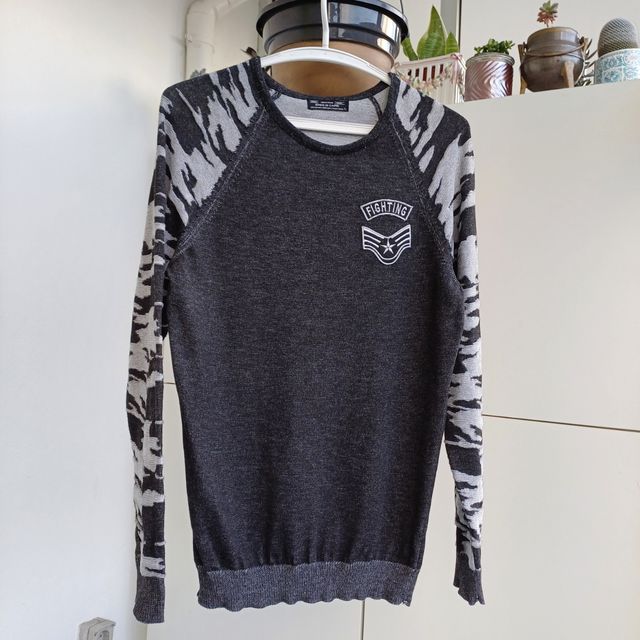 Camisola Enzo Di Capri S Cinza/Preta