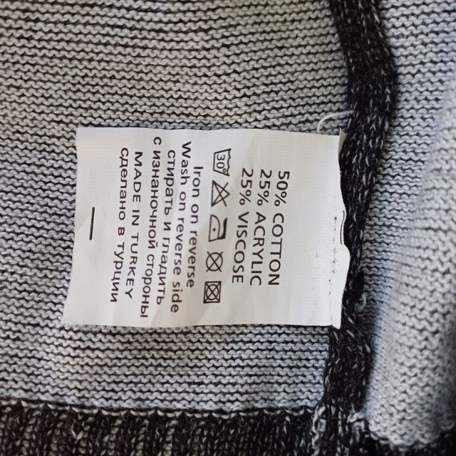 Camisola Enzo Di Capri S Cinza/Preta