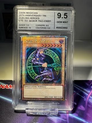 Dark Magician Yugioh -9.5