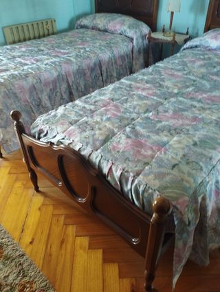 2 Camas Individuales Madera