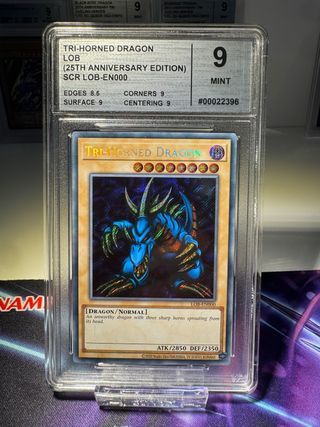 Tri-Horneado Dragón Yugioh 9.0
