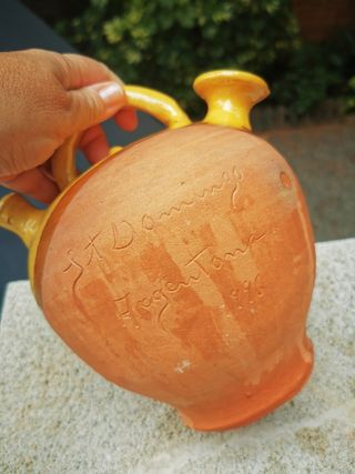 Botijo cerámica vintage