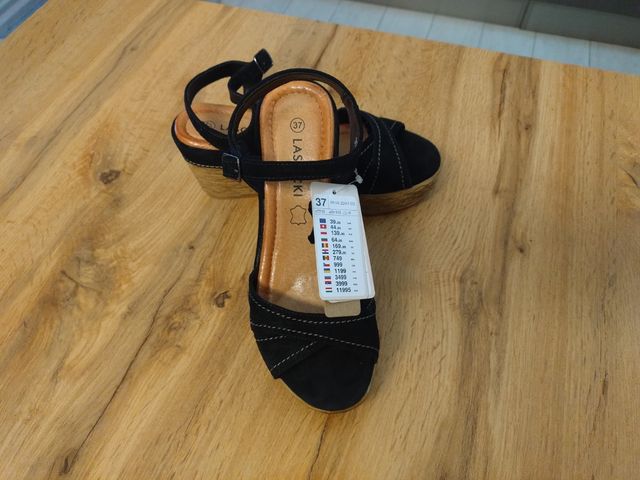 Sandali Lasocki neri 37