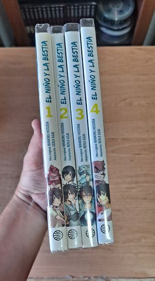 El niño y la bestia - completa 4 tomos. Nueva