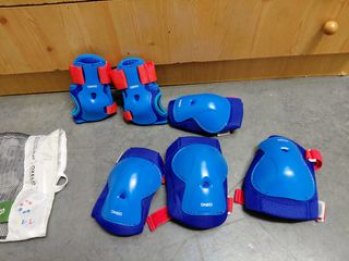 Protecciones Oxelo: rodilleras, coderas, muñequera