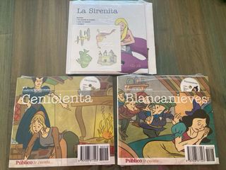 Cds Cuentos infantiles: Cenicienta, Blancanieves