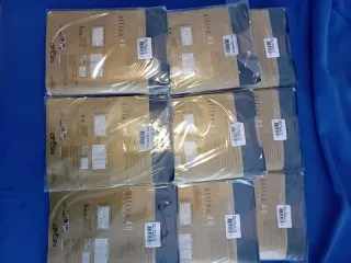 8 Calze Omsa Attiva 40 - Camoscio