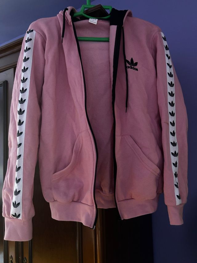 Chaqueta Adidas Rosa Talla S