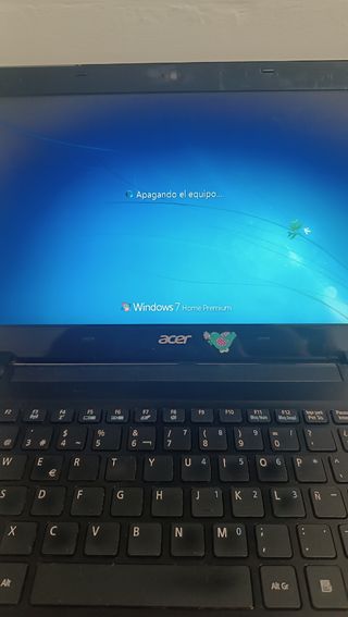 Portátil Acer Aspire One 725 negro
