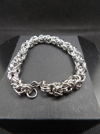 Bracciale uomo acciaio - Intreccio 7.7mm
