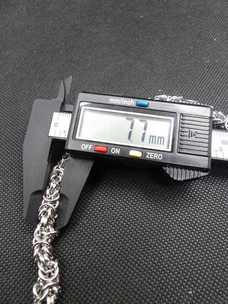 Bracciale uomo acciaio - Intreccio 7.7mm