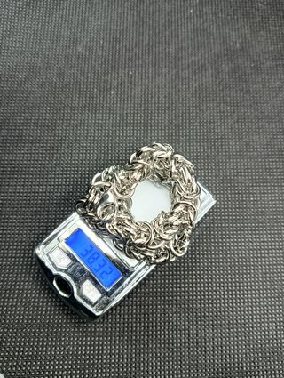 Bracciale uomo acciaio - Intreccio 7.7mm
