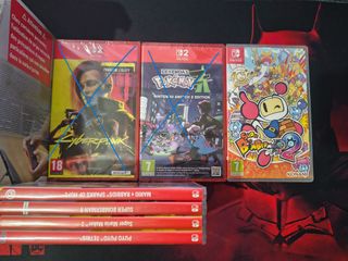 Nintendo Switch 2 + Juegos, Funda, Steelbooks, Art