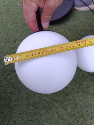 Lampara techo negra metalica