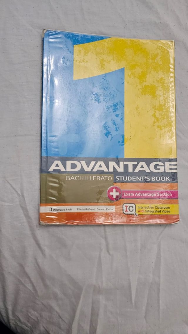 Libro de inglés, 1° bachillerato, Advantage