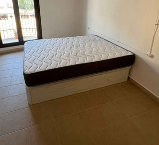 Cama individual con colchón