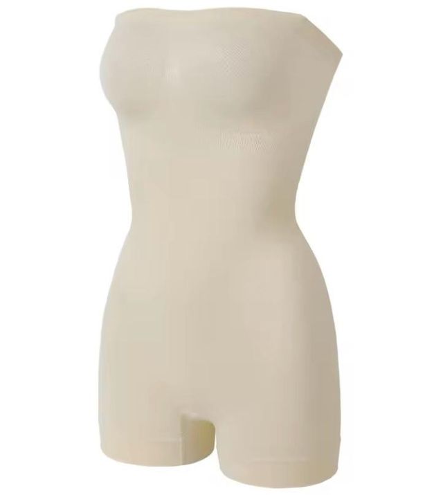 Body beige sin tirantes