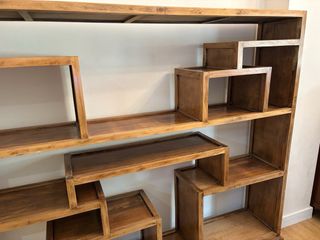 Estantería madera colonial