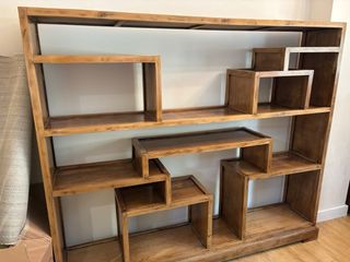 Estantería madera colonial