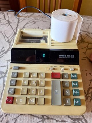 Casio FR-310 Calculadora Impresora.