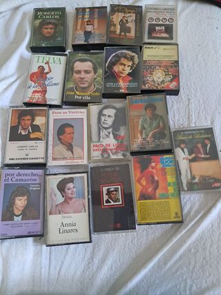 17 Cintas Casette Música Variada